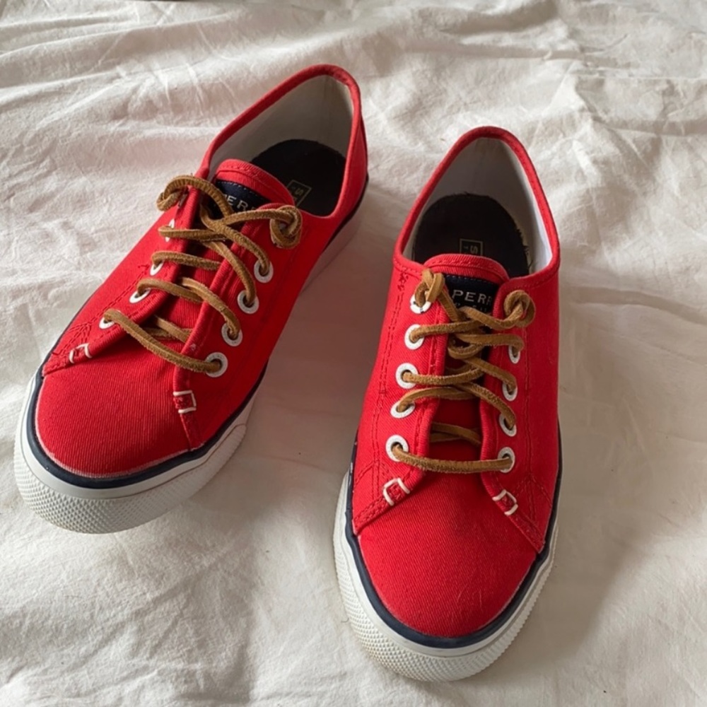 Sperry top sider sneakers. Send me an offer on anything!!